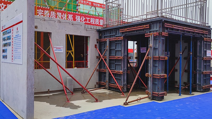 南昌市政建設集團承辦2022年南昌市建筑工程安全生產標準化示范觀摩會 南昌市政建設集團承辦2022年南昌市建筑工程安全生產標準化示范觀摩會