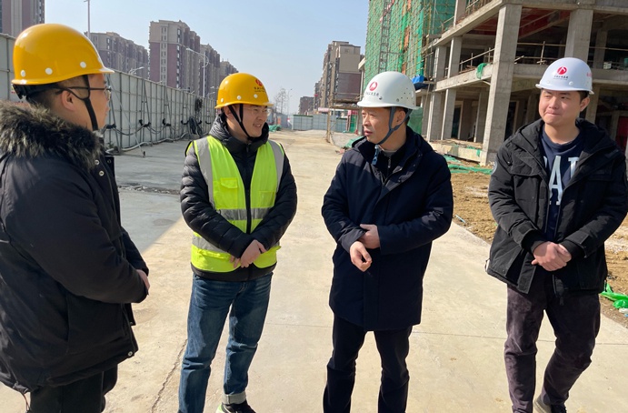 市政公用集團(tuán)安監(jiān)部部長助理謝寶瓊到泉邦產(chǎn)業(yè)園項(xiàng)目檢查節(jié)前安全生產(chǎn)工作 市政公用集團(tuán)安監(jiān)部部長助理謝寶瓊到泉邦產(chǎn)業(yè)園項(xiàng)目檢查節(jié)前安全生產(chǎn)工作