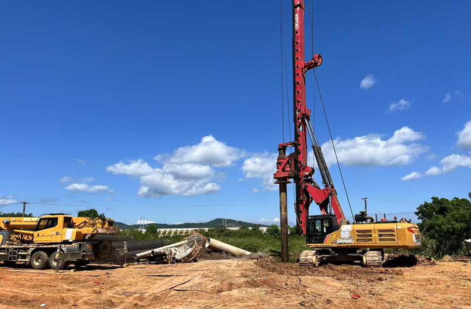 昌北機場三期配套路網神州路工程全面推進 打造空港貨運新動脈